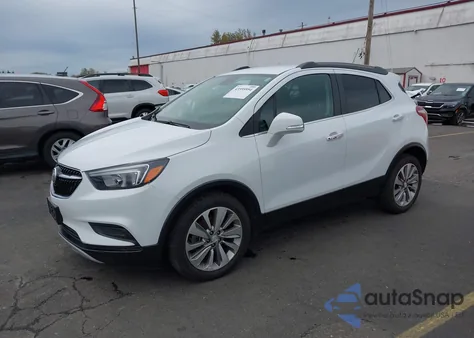 2017 Buick Encore Preferred from USA, damaged, VIN KL4CJASB9HB229902